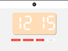 Load image into Gallery viewer, Mechanical Seven Segment Clock