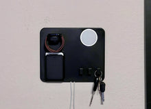 Load image into Gallery viewer, One Wall - MagSafe iPhone, Wallet, Apple Watch &amp; Key Hook Wall Mount
