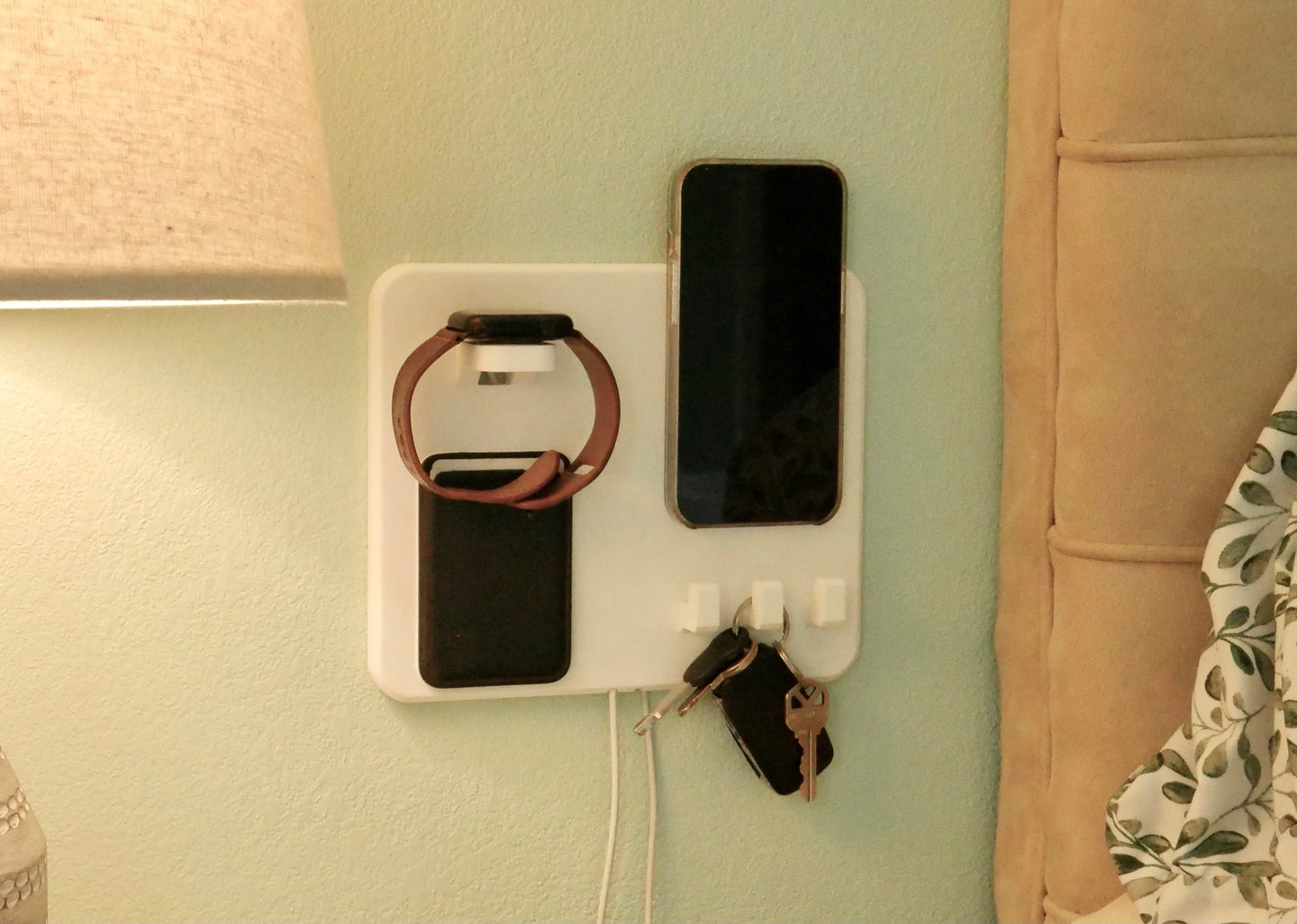 One Wall - MagSafe iPhone, Wallet, Apple Watch & Key Hook Wall Mount