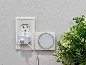 Modular MagSafe Outlet Mount and Outlet Cover